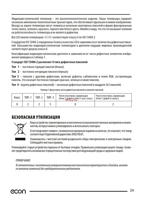 Безопасная утилизация поврежденного измерительного прибора