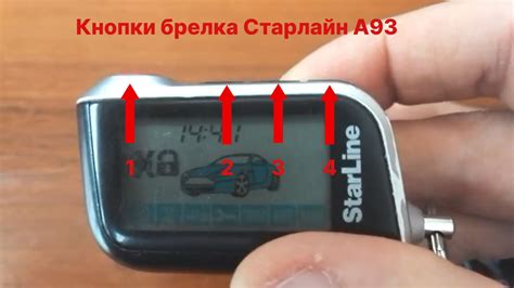 Безопасное удаление ключа с брелока сигнализации Старлайн А93