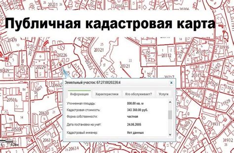 Важные данные, которые можно обнаружить на кадастровой карте