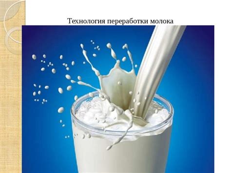 Важные принципы подготовки и хранения молока