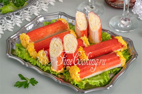 Вариации приготовления и улучшения классических крабовых палочек