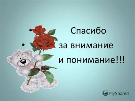 Взаимное понимание и уважение в отношениях