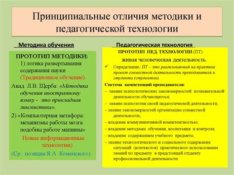Возможности обучения: сходства и различия