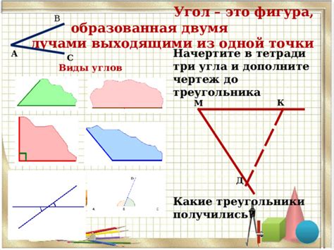 Декорирование угла тетради: творческие варианты преобразования треугольника