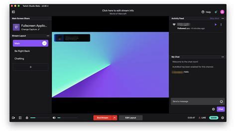 Использование программы OBS для записи вещания и хранения контента на платформе Twitch