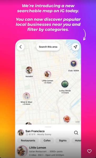 Используйте функцию поиска в Instagram