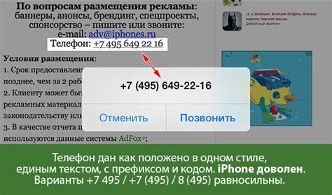 Как правильно ввести номер телефона, чтобы получить информацию