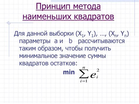 Метод сумм квадратов компонент