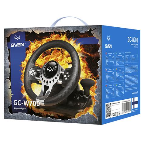 Настройка уменьшения колебаний на руле Sven GC W700