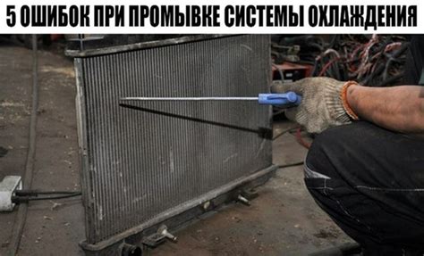 Недостоверность информации о промывке системы охлаждения двигателя грызунами