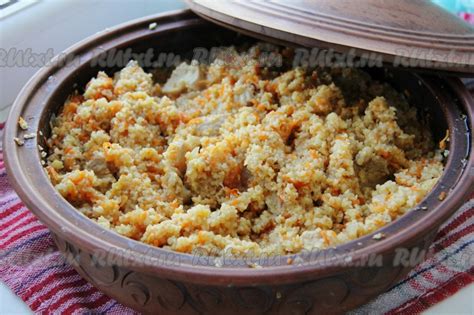 Новые подходы к приготовлению каши с измельченным мясом