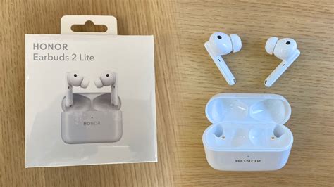 Описание беспроводных наушников Honor Earbuds 2 Lite