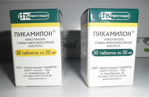 Определение и механизм действия препарата Пикамилон