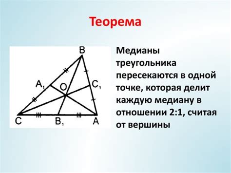 Основные принципы и значение медианы в треугольниках с равными сторонами