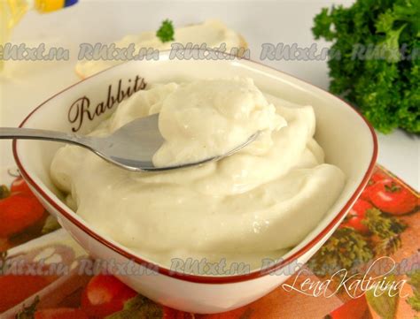 Основные этапы приготовления майонеза