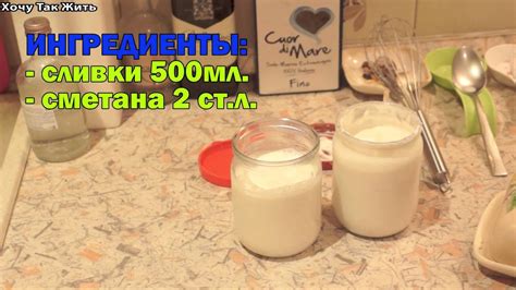 Особенности производства и рецепт домашней сметаны