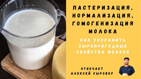Подготовка основных ингредиентов: молока и закваски