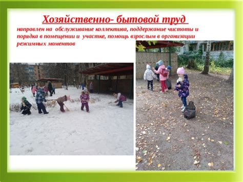 Поддержание чистоты и порядка на площадке перед входом в учебное заведение