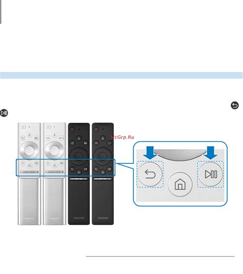Подключение пульта к телевизору Samsung: