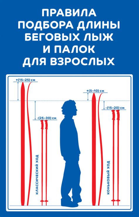 Позиция рук при удерживании палок для лыж