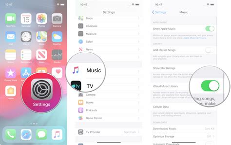 Получение доступа к музыкальной библиотеке Apple Music