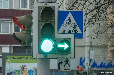 Практика и мнение специалистов по вопросу о действии на светофоре при маневрах вправо