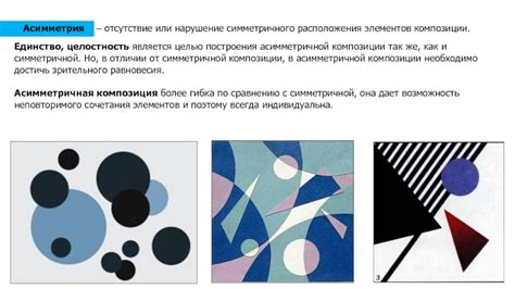 Применение симметричного расположения элементов