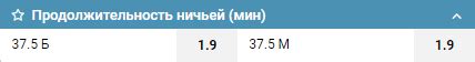 Примеры расчета ничьей ставки