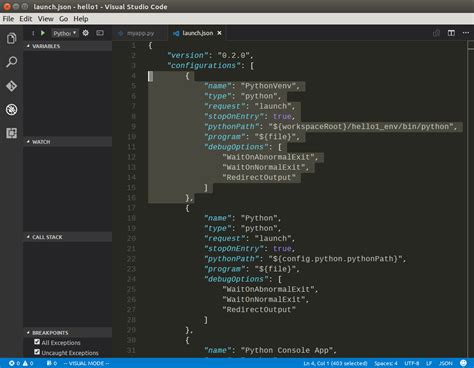 Реагирование на события в Python окружении