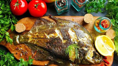 Рецепт приготовления камбалы в пароварке с нежным соусом на основе йогурта