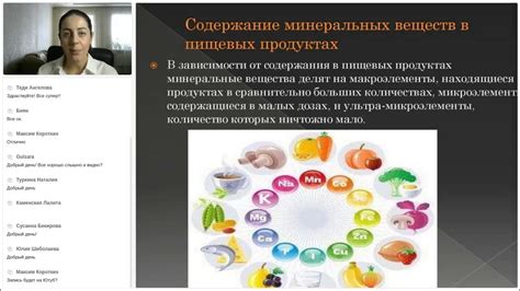 Роль минералов в поддержании здоровья организма