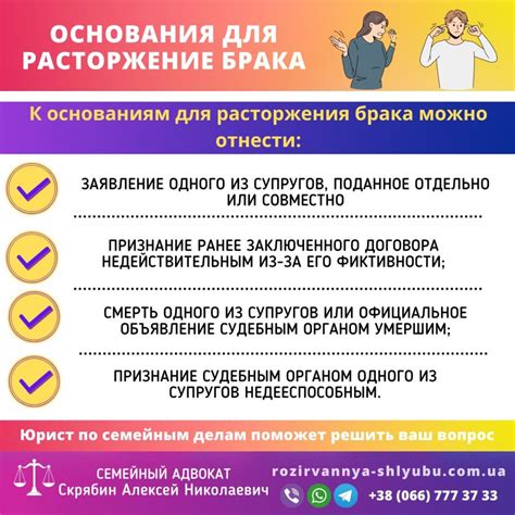 Случаи, не признающиеся основаниями для развода