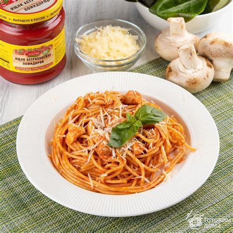 Создание аппетитного соуса для вкусной пасты