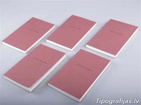Специализированные термины для разных типов записных книжек