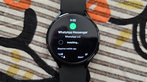 Установите приложение для соединения с Wear OS на вашем мобильном устройстве