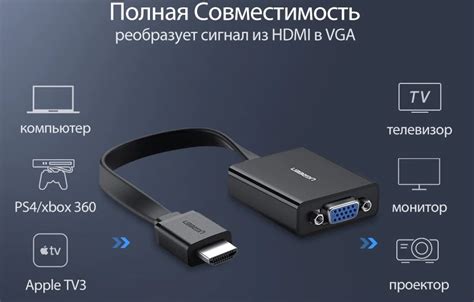 Шаги по подключению экрана с VGA портом к компьютерной системе
