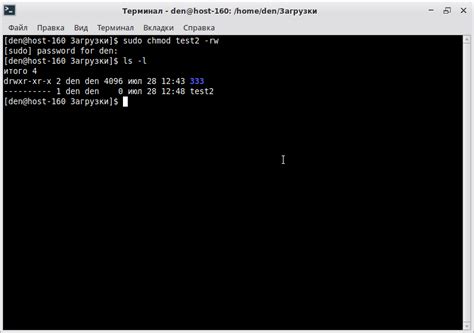 Шаг 2. Выполнение команды "status" в консоли