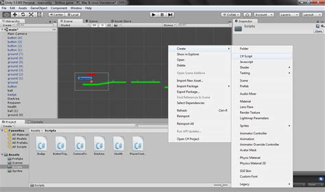  Добавление компонента RigidBody2D с помощью скрипта: необходимый код 