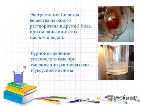  Химический состав соды и реакции при смешивании с водой 